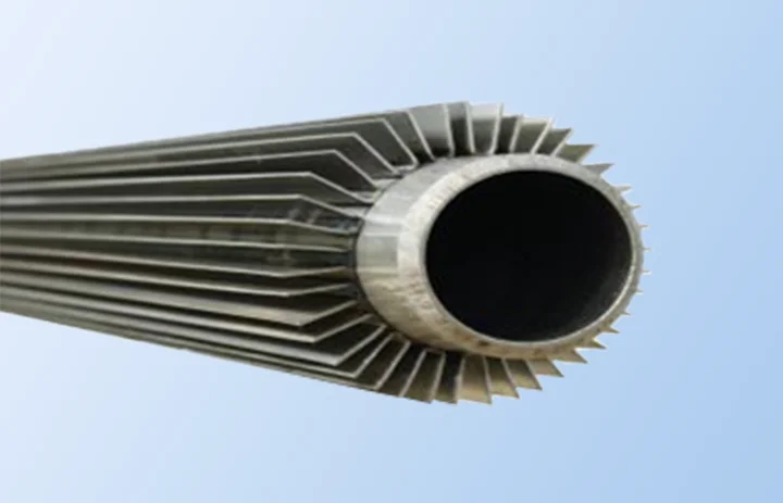 T-Type Longitudinal Fin Tubes close-up